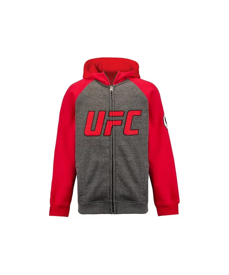 UFC Kids' Contrast Raglan Full Zip Hoodie $5.44 KID'S