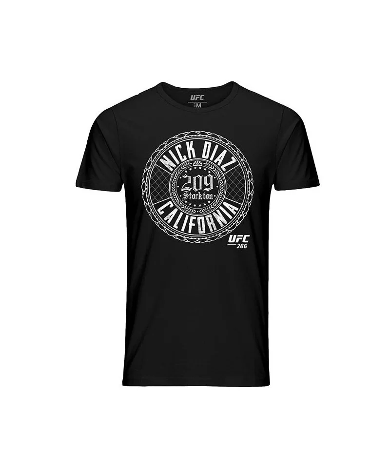 Men's UFC Nick Diaz 209 Cali T-Shirt - Black $11.20 MEN'S