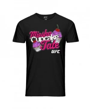 Men's UFC Miesha "Cupcake" Tate Cupcake T-Shirt - Black $8.96 MEN'S