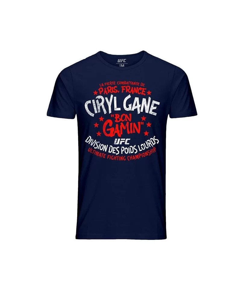 Men's UFC Ciryl "Bon Gamin" Gane Crest T-Shirt - Navy $8.40 MEN'S