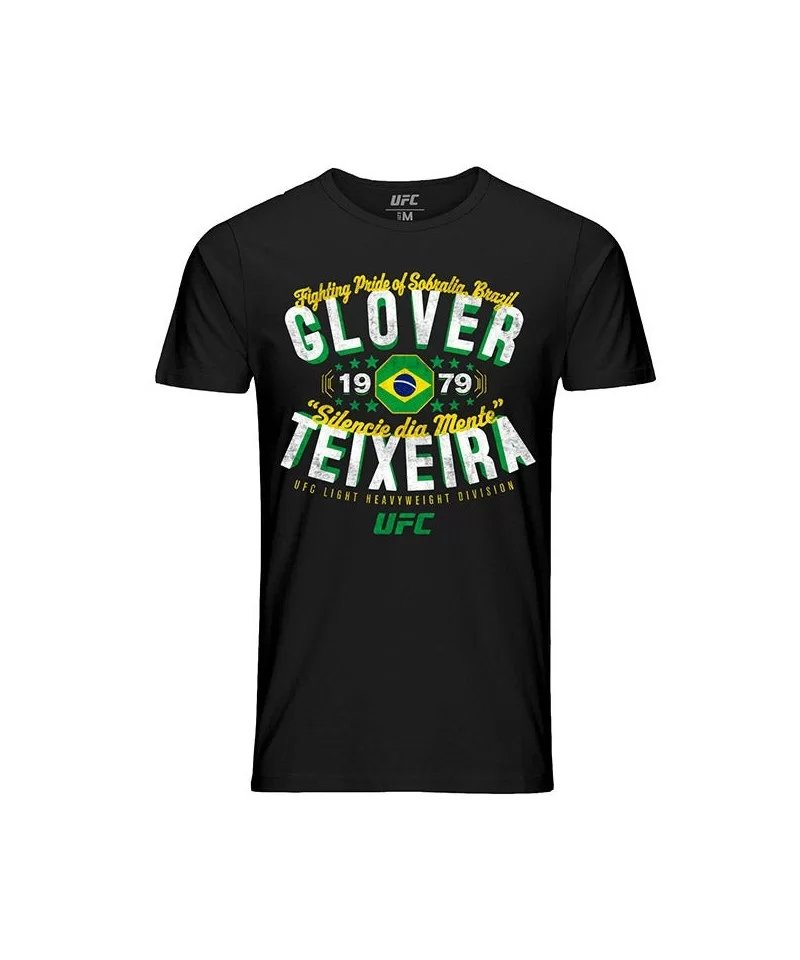 Men's UFC Glover Teixeira Silence Your Mind T-Shirt - Black $9.24 MEN'S