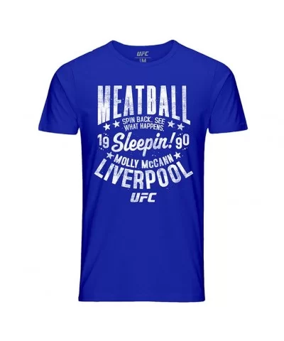 Men's UFC "Meatball" Molly McCann Quote T-Shirt - Royal $9.24 MEN'S