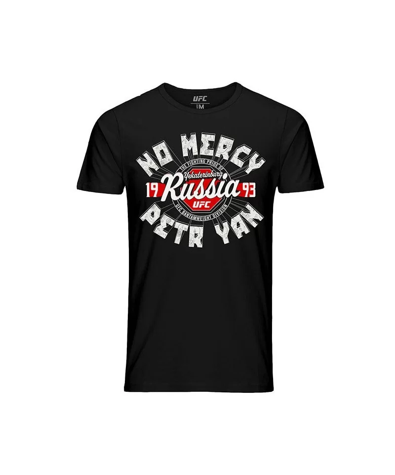 Men's UFC Petr "No Mercy" Yan Pride 93 T-Shirt - Black $11.20 MEN'S