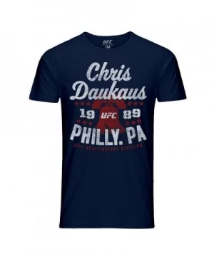 Men's UFC Chris Daukaus T-Shirt - Navy $12.04 MEN'S