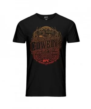 Men's UFC Donald "Cowboy" Cerrone Retirement T-Shirt - Black $11.76 MEN'S