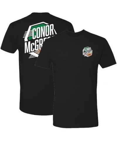 Men's Conor McGregor Back in the Octagon T-Shirt - Black $9.52 MEN'S