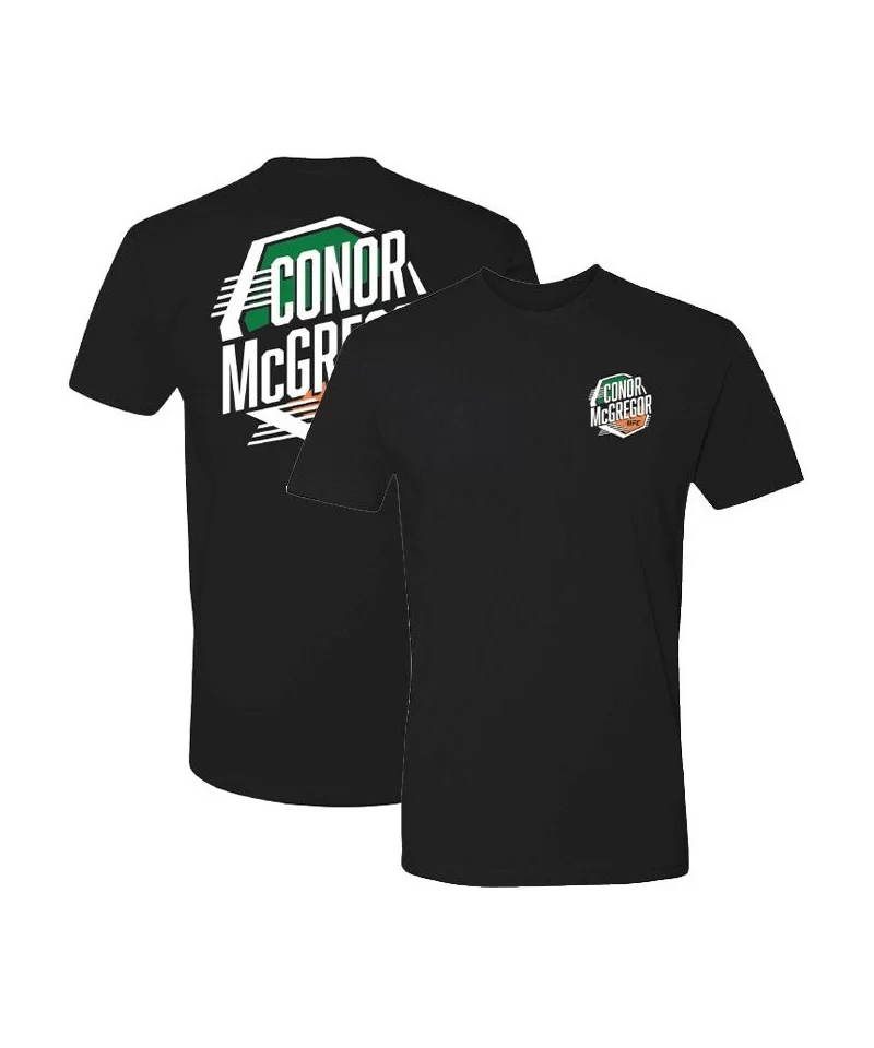 Men's Conor McGregor Back in the Octagon T-Shirt - Black $9.52 MEN'S