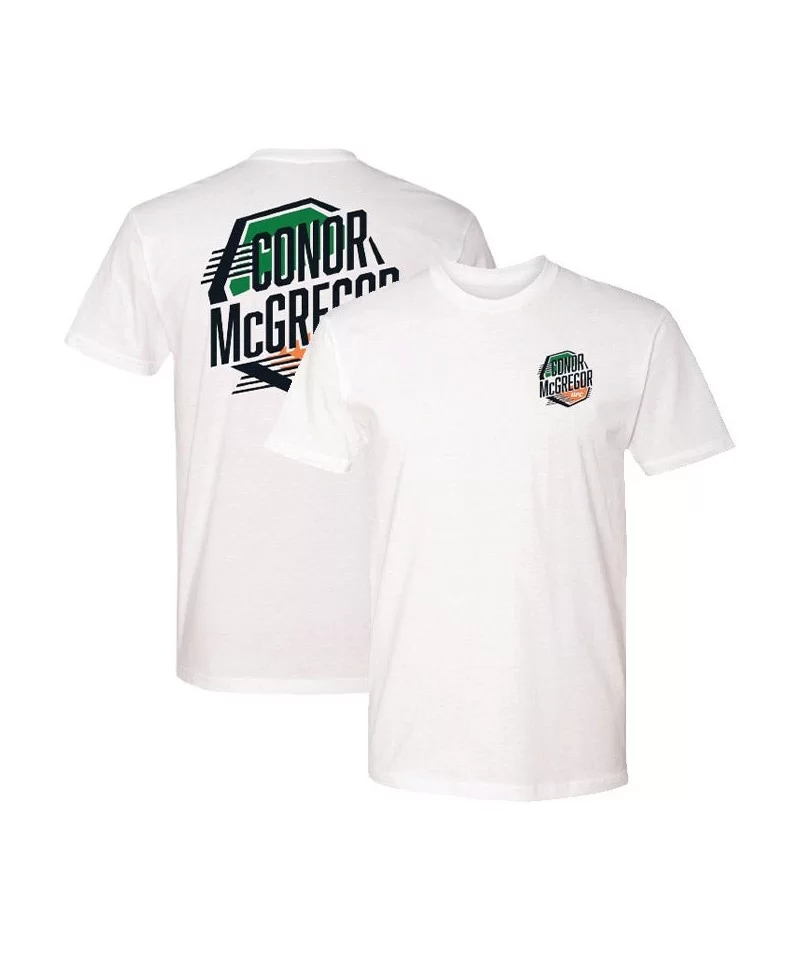 Men's Conor McGregor Back in the Octagon T-Shirt - White $9.24 MEN'S