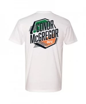 Men's Conor McGregor Back in the Octagon T-Shirt - White $9.24 MEN'S