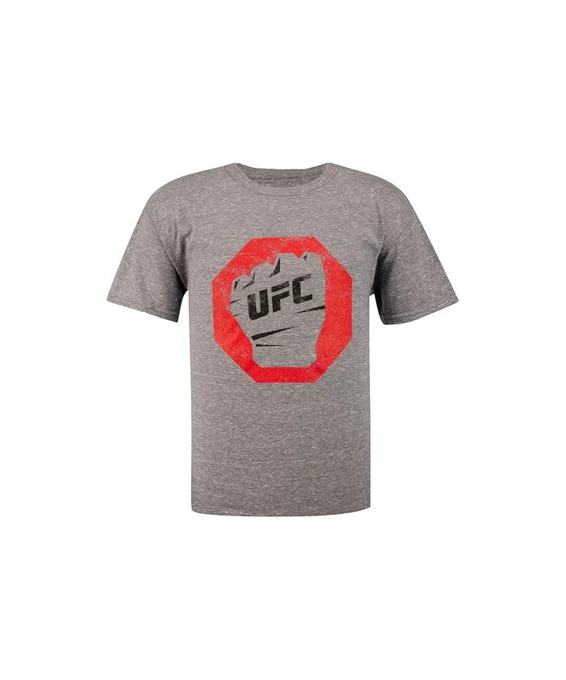 UFC Junior Distressed T-Shirt - Graphite Snow Heather $16.00 KID'S