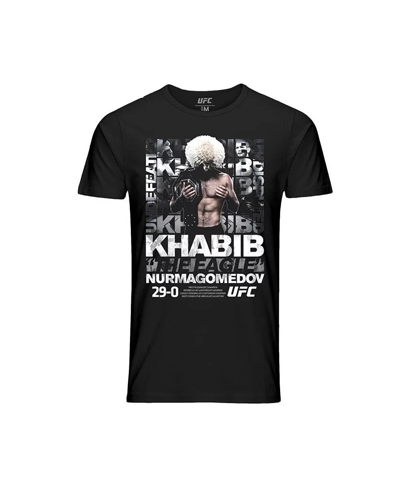 Men's UFC Khabib "The Eagle" Nurmagomedov Retirement T-Shirt - Black $8.96 MEN'S