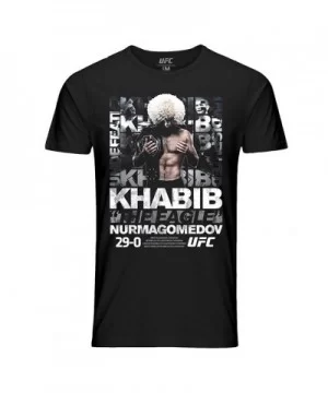 Men's UFC Khabib "The Eagle" Nurmagomedov Retirement T-Shirt - Black $8.96 MEN'S