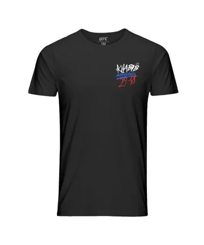 UFC Men's Khabib Nurmagomedov Goat T-Shirt - Black $10.08 MEN'S