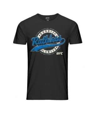 Men's UFC Robbie "Ruthless" Lawler Crest T-Shirt - Black $8.68 MEN'S