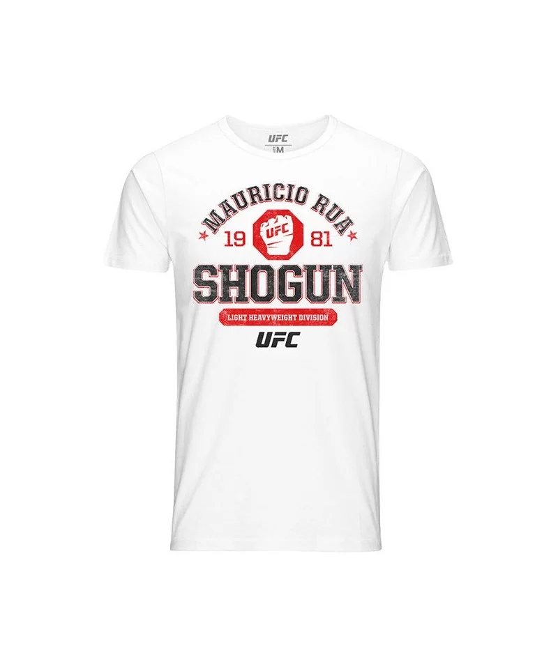 Men's UFC Mauricio "Shogun" Rua Octagon Fist T-Shirt - White $12.32 MEN'S