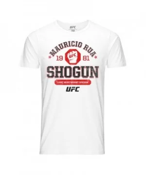 Men's UFC Mauricio "Shogun" Rua Octagon Fist T-Shirt - White $12.32 MEN'S