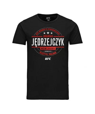 Men's UFC Joanna Jedrzejczyk Star Graphic T-Shirt - Black $13.44 MEN'S