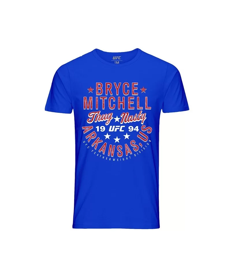 Men's UFC Bryce 'Thug Nasty' Mitchell T-Shirt - Royal $9.24 MEN'S