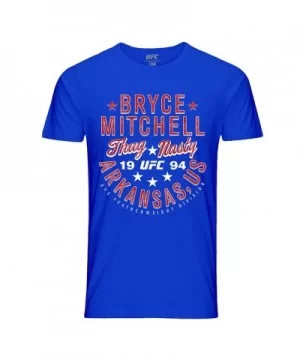 Men's UFC Bryce 'Thug Nasty' Mitchell T-Shirt - Royal $9.24 MEN'S