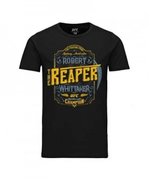 Men's UFC Robert "The Reaper" Whittaker Vintage Graphic T-Shirt $10.92 MEN'S