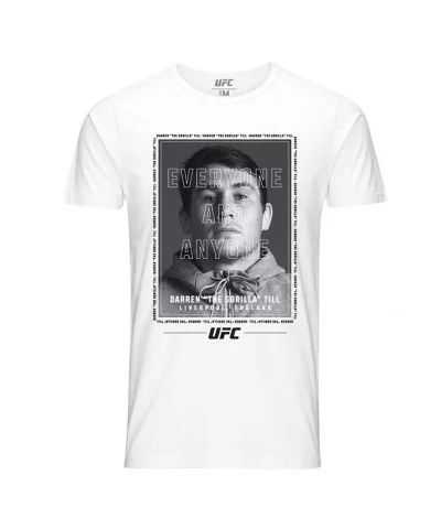 Men's UFC Darren "The Gorilla" Till Quote T-Shirt - White $14.00 MEN'S