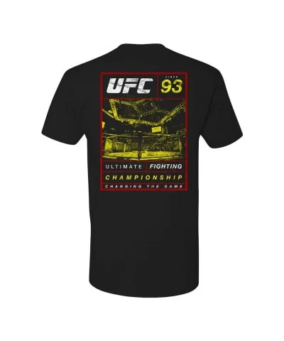 Men's UFC Vintage Grid T-Shirt - Black $9.20 MEN'S