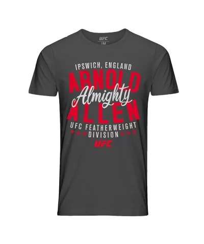 Men's UFC Arnold "Almighty" Allen Graphic T-Shirt - Asphalt $8.68 MEN'S