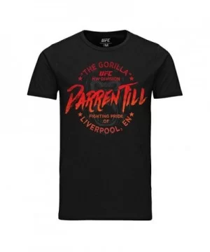 Men's UFC Darren Till Liverpool Gorilla T-Shirt - Black $12.32 MEN'S