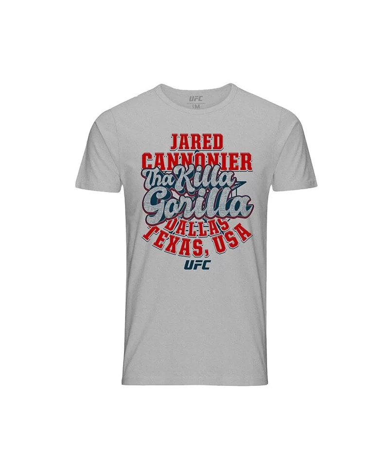 Men's UFC Jared "The Killa Gorilla" Cannonier Old School Graphic T-Shirt - Warm Grey $10.64 MEN'S