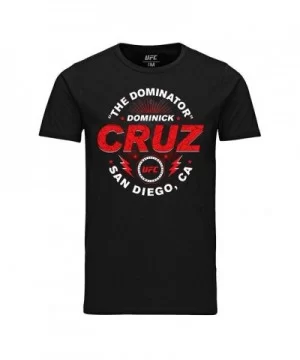 Men's UFC Dominick "The Dominator" Cruz Graphic T-Shirt - Black $12.88 MEN'S