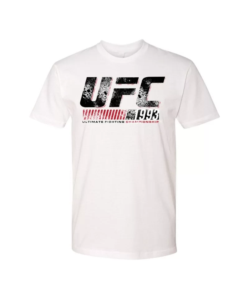 Men's UFC Vintage Acidic T-Shirt - White $7.20 MEN'S