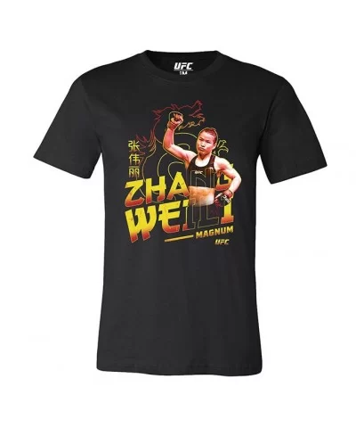 Men's UFC Zhang "Magnum" Weili T-Shirt - Black $9.80 MEN'S