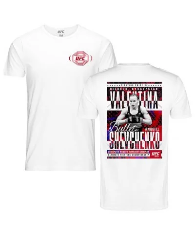 Men's UFC Valentina "Bullet" Shevchenko UFC 275 Champ T-Shirt - White $14.00 MEN'S