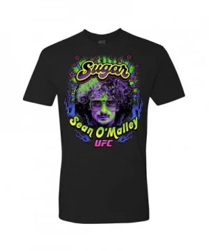 Men's UFC Sean "Sugar" O'Malley Star T-Shirt - Black $11.48 MEN'S