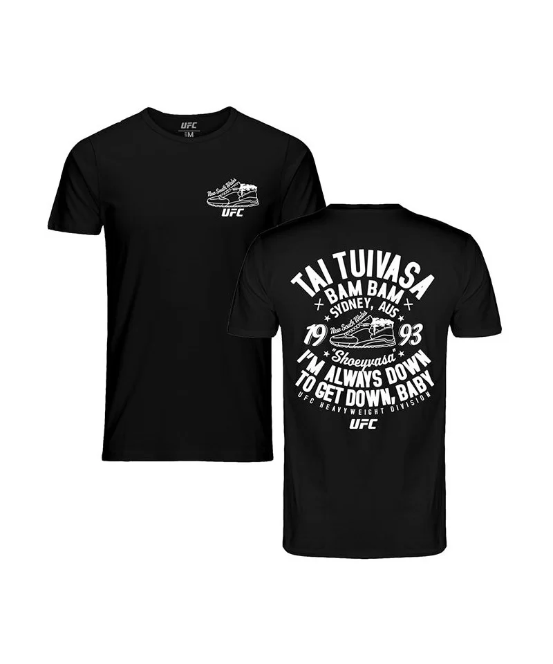 Men's UFC Tai Tuivasa Shoey T-Shirt - Black $13.72 MEN'S