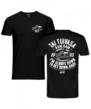 Men's UFC Tai Tuivasa Shoey T-Shirt - Black $13.72 MEN'S