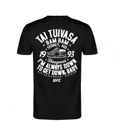 Men's UFC Tai Tuivasa Shoey T-Shirt - Black $13.72 MEN'S