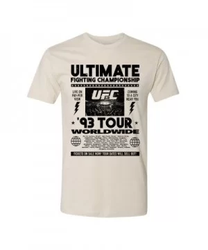 Men's UFC Rain or Shine T-Shirt - Cream $6.00 MEN'S