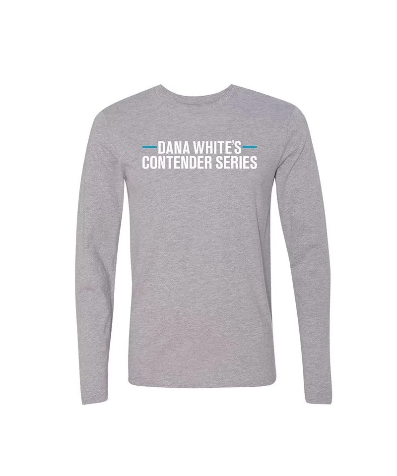 Men’s DWCS Logo Long Sleeve T-Shirt - Heather Grey $8.88 MEN'S