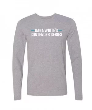 Men’s DWCS Logo Long Sleeve T-Shirt - Heather Grey $8.88 MEN'S