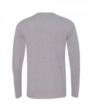 Men’s DWCS Logo Long Sleeve T-Shirt - Heather Grey $8.88 MEN'S