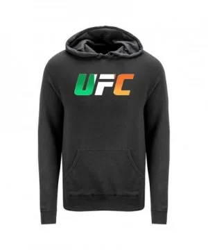 Men's UFC Ireland Country Logo Hoodie - Black $21.12 MEN'S