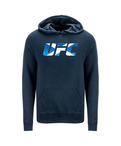 Men's UFC Scotland Country Logo Hoodie - Navy $17.60 MEN'S