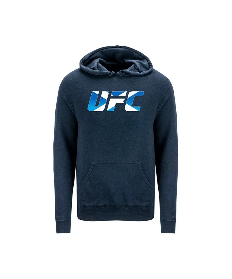 Men's UFC Scotland Country Logo Hoodie - Navy $17.60 MEN'S