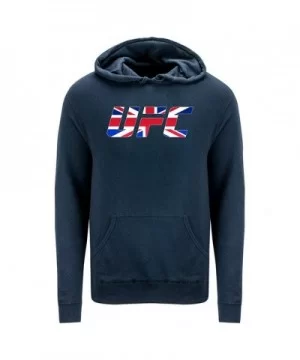 Men's UFC UK Country Logo Hoodie - Navy $18.40 MEN'S