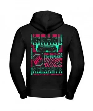 Men's UFC Israel "The Last Stylebender" Adesanya Undisputed Champ Hoodie - Black $24.00 MEN'S