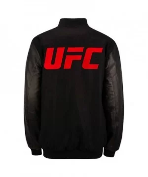 UFC Leather & Wool Reversible Jacket $108.00 MEN'S