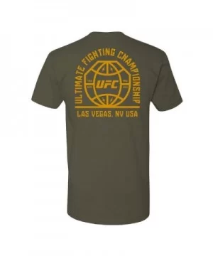 Men's UFC Octoglobe T-Shirt - Military Green $7.00 MEN'S