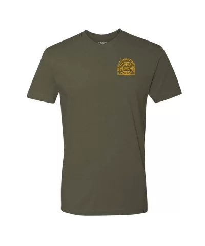 Men's UFC Octoglobe T-Shirt - Military Green $7.00 MEN'S