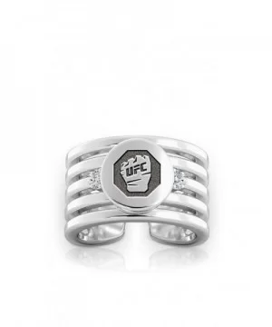 UFC Classics Diamond Cuff Ring in Sterling Silver $62.40 MEN'S